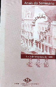 Anais do Seminário : educação, trabalho e surdez