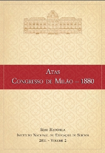 Atas Congresso de Milão 1880